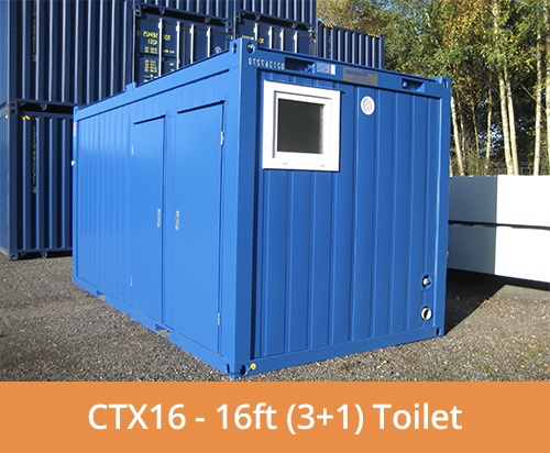 CTX16 - 16ft (3+1) Toilet