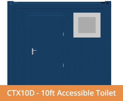 CTX10D - 10ft Accessible Toilet
