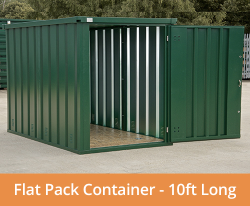 10ft Flat Pack Container